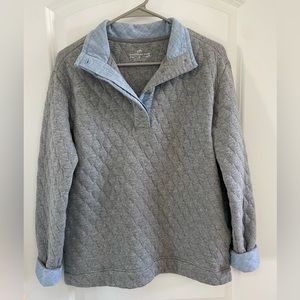 Southern Tide quilted pullover size Small